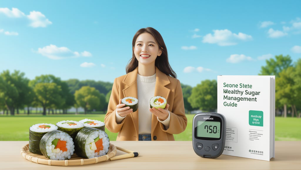 참치 김밥 혈당 주의보! 당뇨 환자를 위한 건강 김밥 선택 가이드 6 🏃♀️ 김밥과 함께하는 건강한 혈당 관리 습관