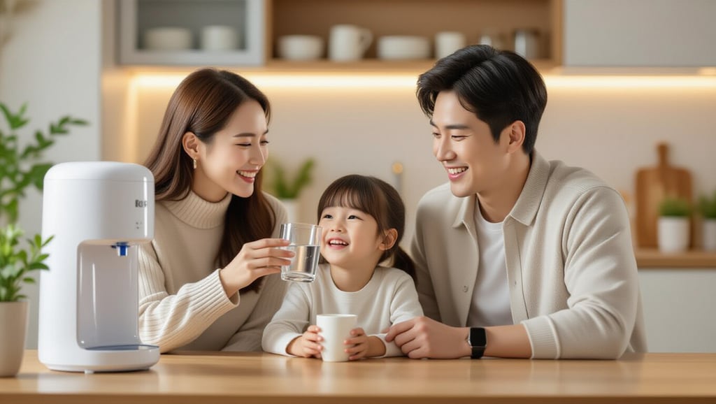 정수기 완벽 가이드: 직수 vs 저수조, 렌탈 vs 구매, 가성비 추천 & 위생 관리 5 👨👩👧👦 가성비 정수기 추천: 자취생부터 가족까지