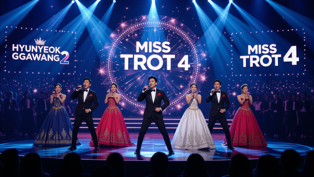 2025년 트로트 지형도: 현역가왕2, 미스트롯4 차세대 스타 예측 3 👑 현역가왕2 & 미스트롯4, 왕좌를 향한 경쟁