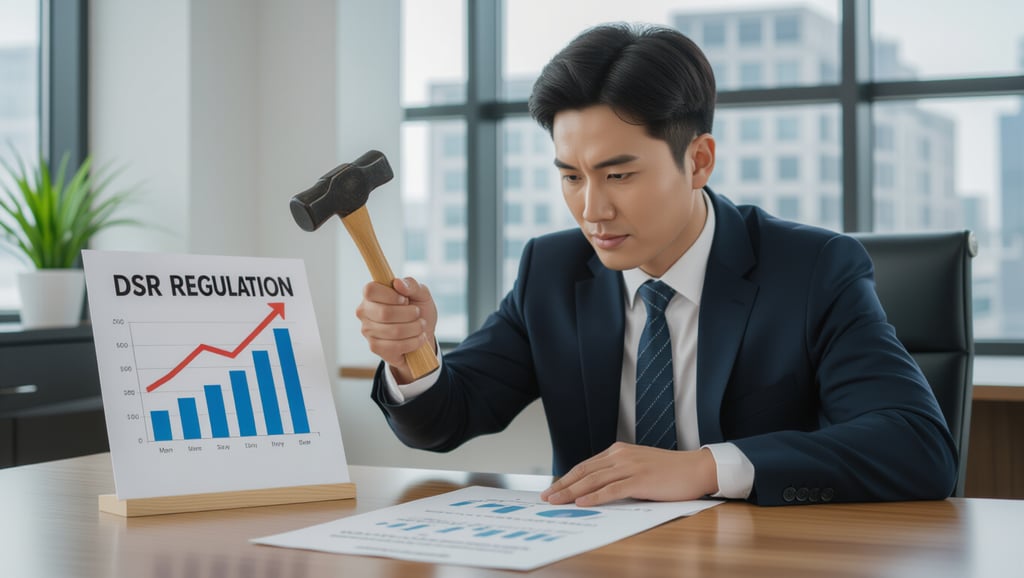DSR 규제 돌파! 사업자 대출, 아파트 담보로 한도 높이는 전략 2 📋 DSR 규제와 사업자 대출 이해하기