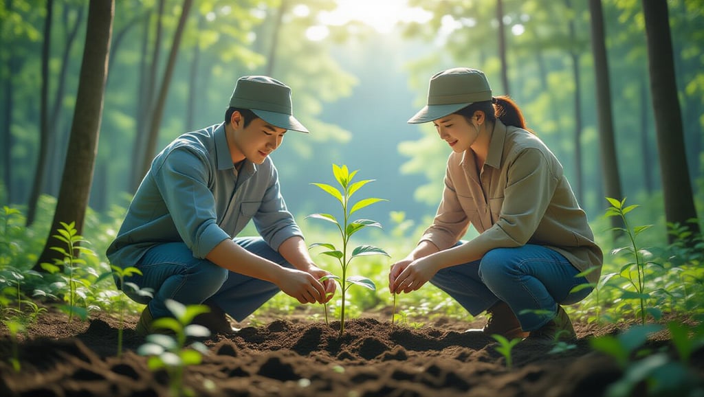 다양한 전문 자격증 취득 로드맵: 응시부터 취업까지 총정리 3 🌳 숲과 식물을 지키는 전문가, 산림/약용식물 자원관리사
