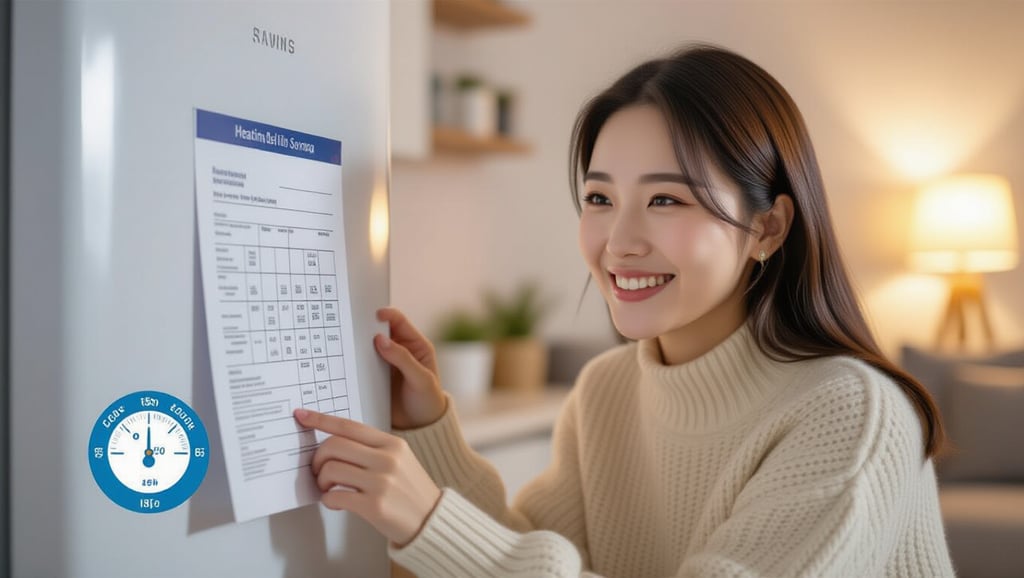 ✅ 난방비 절약을 위한 통합 체크리스트