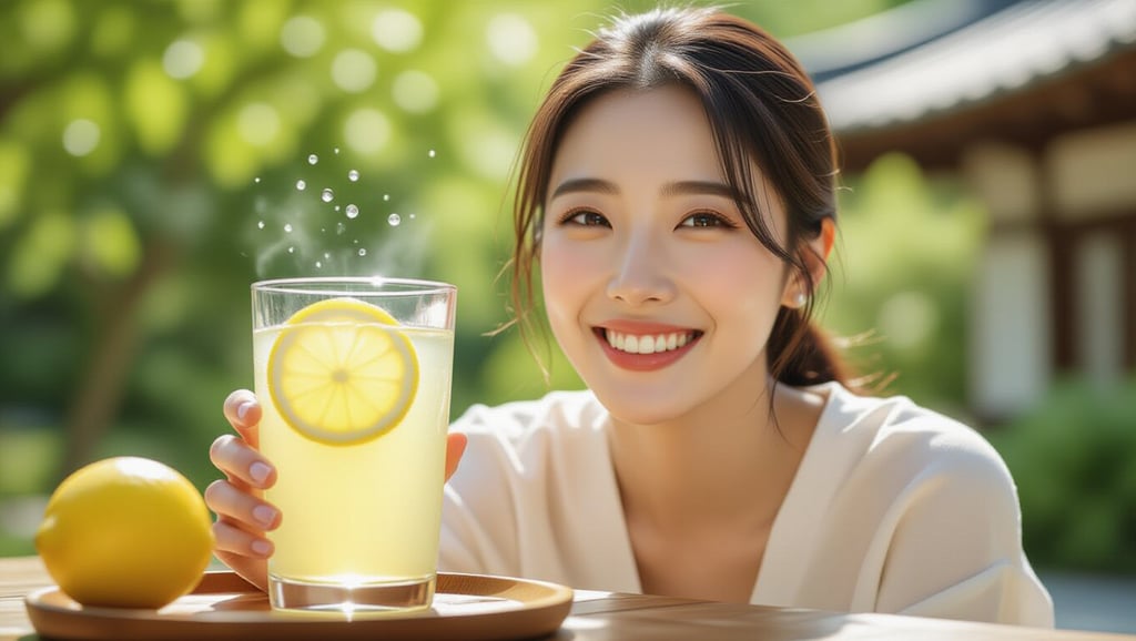 막걸리 건강 효능 극대화! 꿀, 생강 등 핵심 첨가 재료별 최적 레시피 4 🍋 레몬즙 첨가: 상큼함으로 맛과 건강을 동시에!