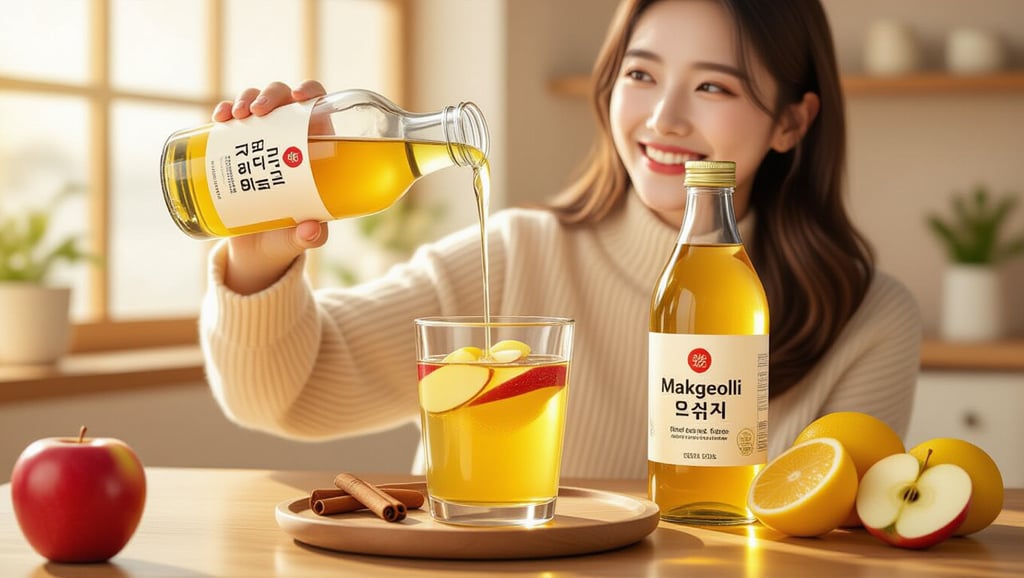 막걸리 건강 효능 극대화! 꿀, 생강 등 핵심 첨가 재료별 최적 레시피 6 🌟 마무리