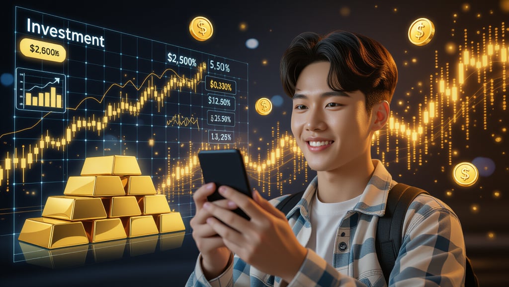 📱 디지털 금 투자: ETF와 KRX 금시장