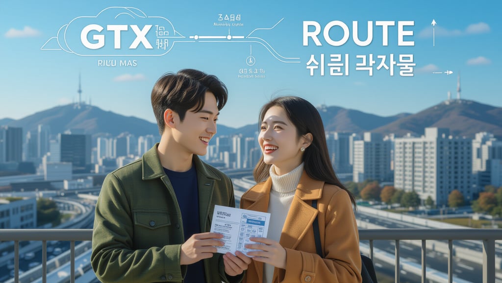 📍 GTX 노선별 핵심 수혜 지역