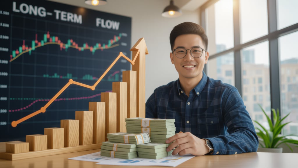 고금리 시대, 통장이 마르지 않는 현금흐름 관리 7단계 전략 7 📈 장기적 현금흐름 최적화 전략