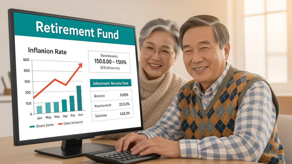 💰 8억 노후자금, 30년 생활에 충분할까요?