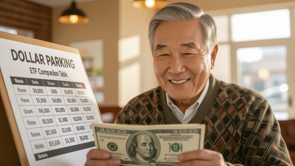 📊 대표 달러 파킹 ETF 상품 비교