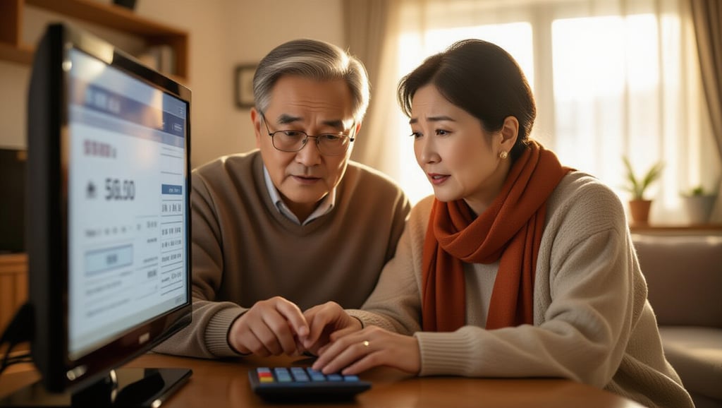 📊 연금 수령액과 부족분 계산