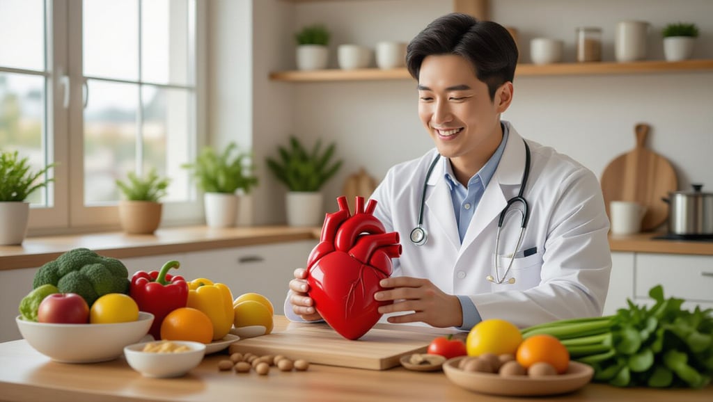 🍎 심혈관 건강에 좋은 식품 및 영양소